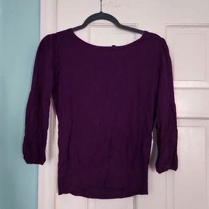 Plum sweater